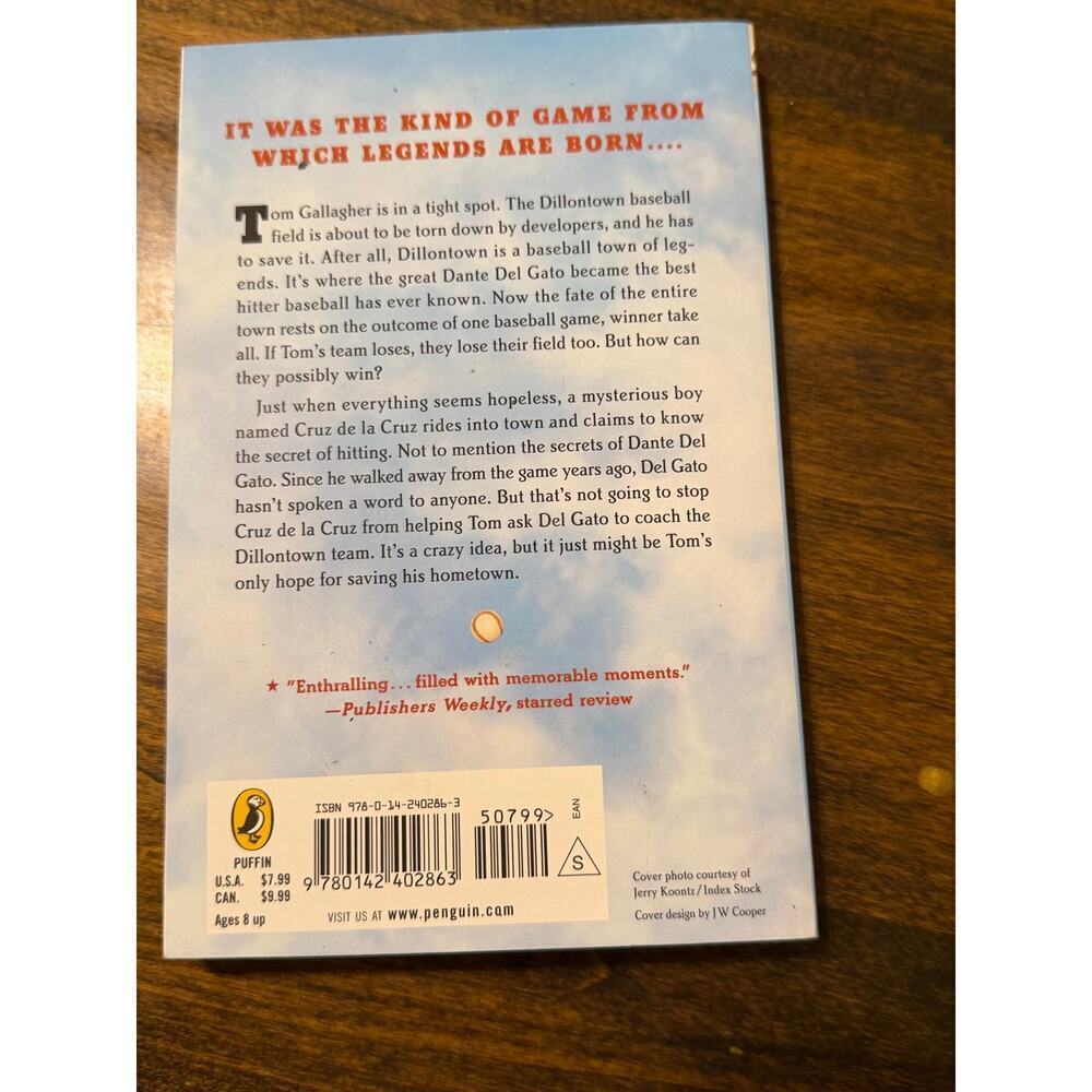 The Boy Who Saved Baseball by John Ritter Paperback Book - Picture 6 of 6